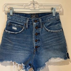 Abercrombie & Fitch Natural Rise Women’s Shorts Size 25/0